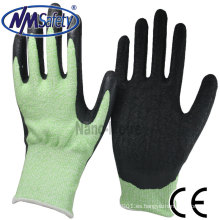 NMSAFETY Guantes de trabajo de PU de nivel 5 Guantes de seguridad de nivel PPE EN388 4543